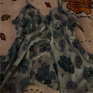 Floral Sheer Camisole Top